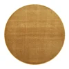 VM-Carpet Pyöreät Matot*matto Satine ø 240 cm 371 keltainen