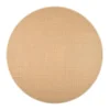 VM-Carpet Pyöreät Matot*matto Sisal Ø 240 cm beige-harmaa