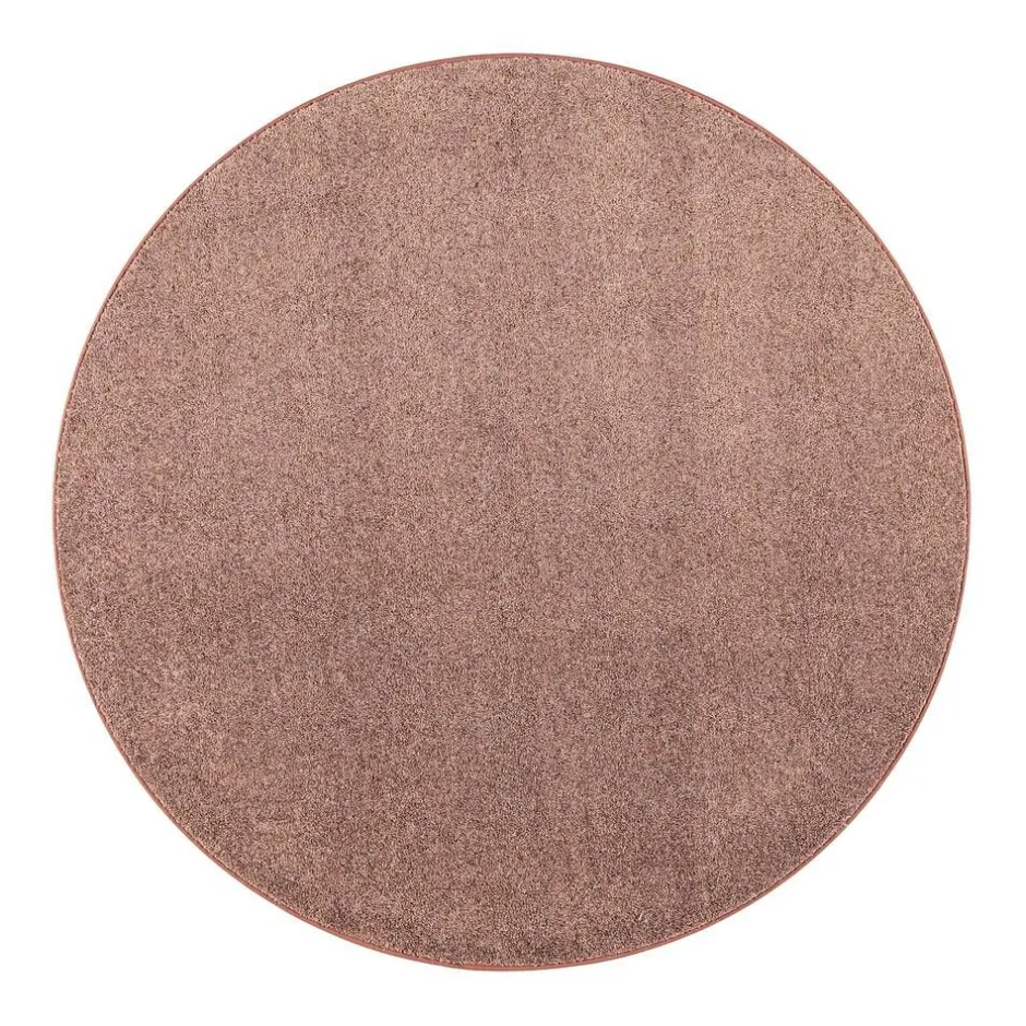 VM-Carpet Pyöreät Matot*Onni, 68 ruskea Ø 133cm, kantti 5982