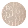 VM-Carpet Pyöreät Matot*Paanu, 1 beige, Ø 240 cm