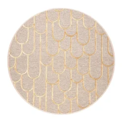 VM-Carpet Pyöreät Matot*Paanu, 7 kulta, Ø 240 cm