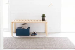 VM-Carpet Käytävämatot*Panama 9007 natural, 80*200 cm, kantti pellava