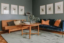 VM-Carpet Keskilattiamatot*Puuteri 164 oliivi, 133*200 cm, kantti 5921