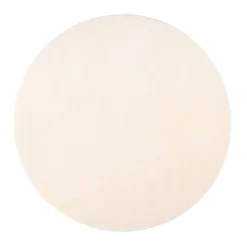 VM-Carpet Pyöreät Matot*Puuteri 102 valkoinen, Ø 133 cm, kantti 5406