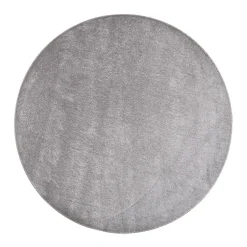 VM-Carpet Pyöreät Matot*Satine 850 harmaa, Ø 160 cm, kantti 5434