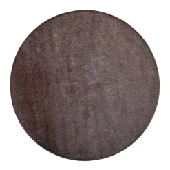 VM-Carpet Pyöreät Matot*Satine 280 ruskea, Ø 200 cm, kantti 5951