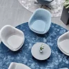 VM-Carpet Pyöreät Matot*Satine 791 sininen, Ø 200 cm, kantti 5447
