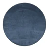 VM-Carpet Pyöreät Matot*Satine 791 sininen, Ø 133 cm, kantti 5447