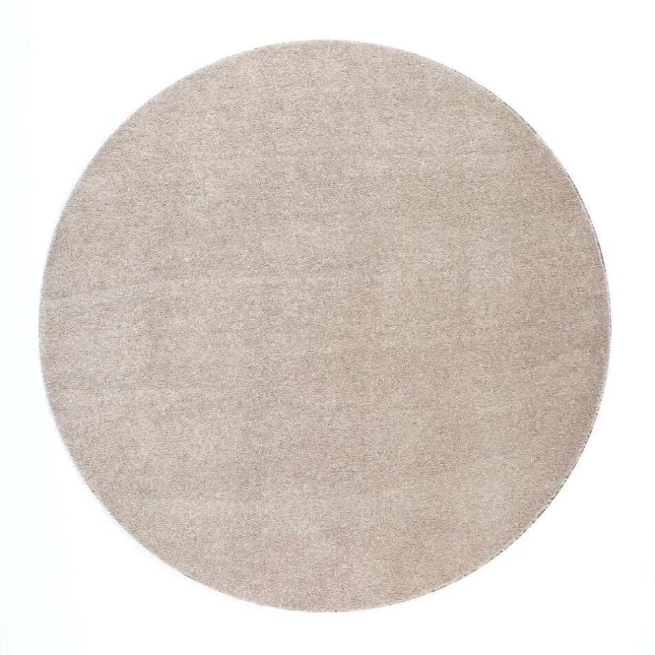 VM-Carpet Pyöreät Matot*Silkkitie, 138 beige, Ø 200 cm, kantti 5938