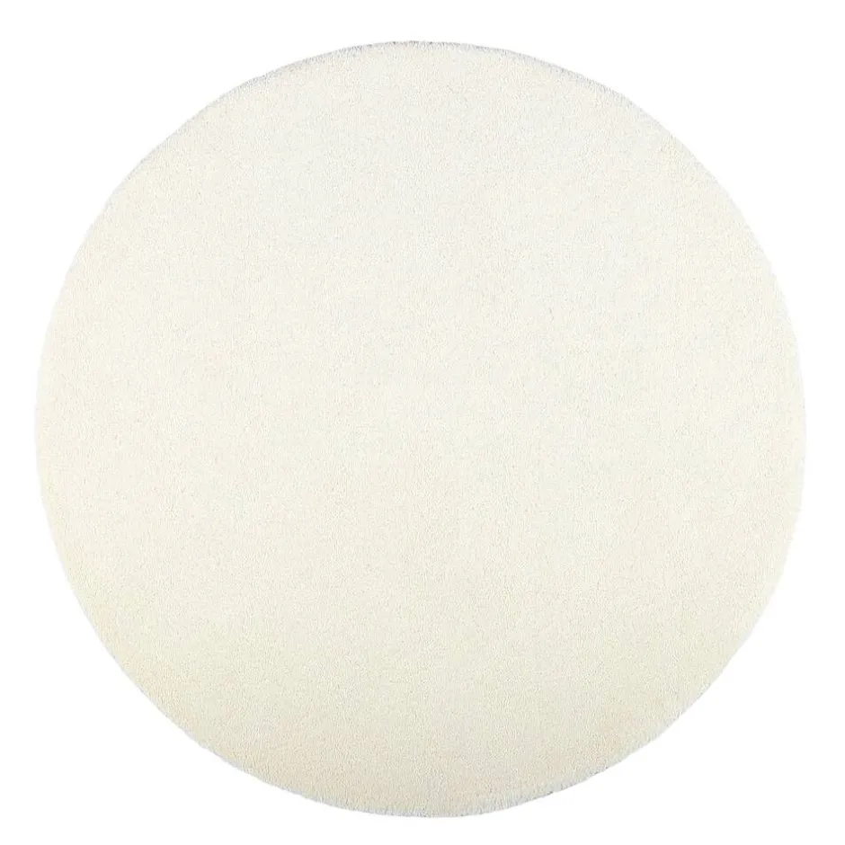 VM-Carpet Pyöreät Matot*Silkkitie, 131 valkoinen, Ø 133 cm, kantti 5417