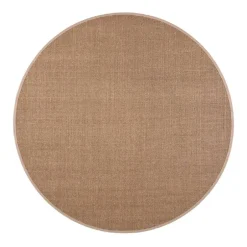 VM-Carpet Pyöreät Matot*Sisal, 85 taupe, Ø 200 cm, kantti 25 B