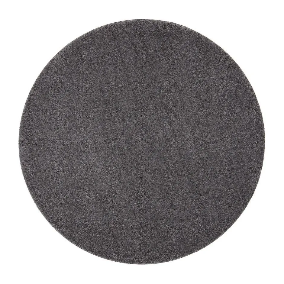 VM-Carpet Pyöreät Matot*Sointu, 177 antrasiitti, Ø 133 cm, kantti 5450