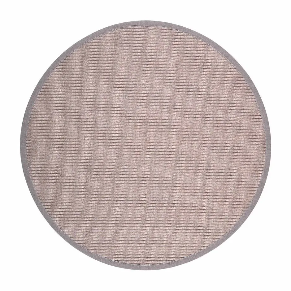 VM-Carpet Pyöreät Matot*Tunturi 72 beige, Ø 240m, kantti 070 B