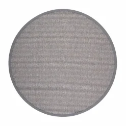 VM-Carpet Pyöreät Matot*Tunturi,  , 77 harmaa, Ø 200 cm, kantti 077 B