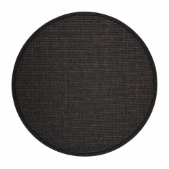 VM-Carpet Pyöreät Matot*Tunturi,  , 79 musta, Ø 133 cm, kantti 020 B