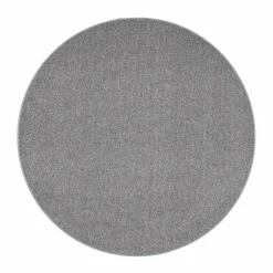 VM-Carpet Pyöreät Matot*Tweed, 76 aqua, Ø 133 cm, kantti 5438