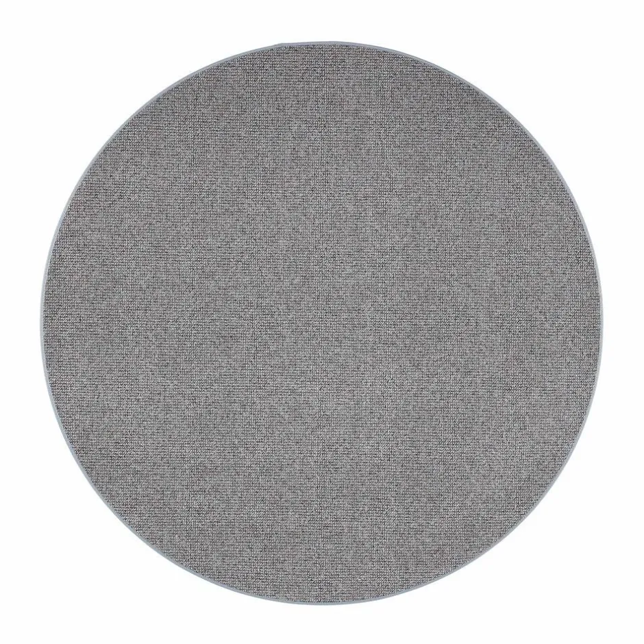 VM-Carpet Pyöreät Matot*Tweed, 76 aqua, Ø 160 cm, kantti 5438