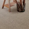 VM-Carpet Pyöreät Matot*Tweed, 32 vaalea beige, Ø 160 cm, kantti 6283