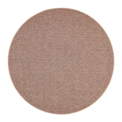 VM-Carpet Pyöreät Matot*Tweed, 42 vaaleanruskea, Ø 240 cm, kantti 5978