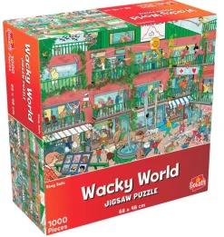 Wacky World Pelit Ja Palapelit*palapeli Stay Safe 1000 palaa