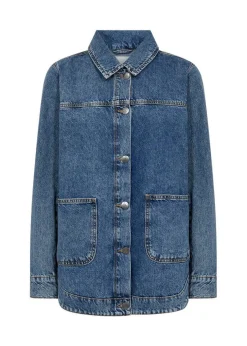 Wasabi Jakut, Bleiserit Ja Farkkutakit*farkkutakki Caia 4 2240 Sininen denim