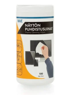 Wave Kuulokkeet Ja Puhelintarvikkeet*näytön puhdistusliinat 100 kpl