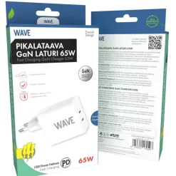 Wave Kuulokkeet Ja Puhelintarvikkeet*verkkolaturi pikalataava