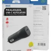 Wave Kuulokkeet Ja Puhelintarvikkeet*verkkolaturi pikalataava 20 W Type-C latauspäällä musta
