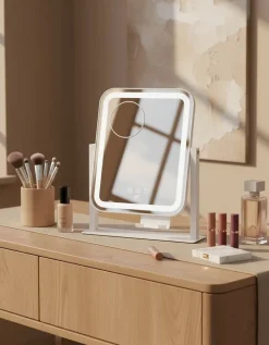 Wilfa Kauneus Ja Terveys|Meikit*meikkipeili Glowing MI4W-D25 valkoinen
