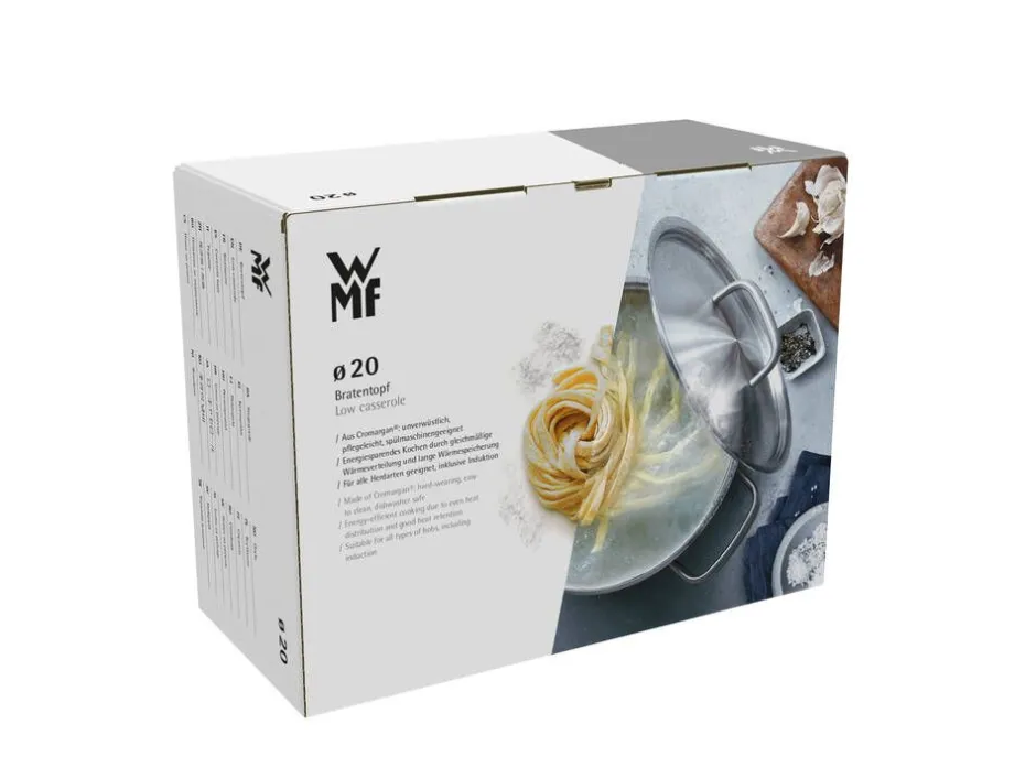 WMF Keittoastiat*matala kattila Comfort Line 20 cm/2,5 l kannella