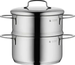 WMF Keittoastiat*Mini kattila 1,5 L höyrytyskorilla ja kannella
