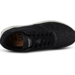 Woden Tennarit Ja Sneakerit*sneakerit Nicoline Glitter Black 020 Black