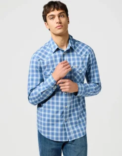 Wrangler Kauluspaidat*paita 112362764 Blue