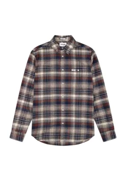 Wrangler Kauluspaidat*paita 112371556 Brushed 1 Pkt Navy Birch