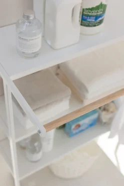 Yamazaki Kylpyhuoneen Säilytys*kylpyhuoneteline Tower valkoinen