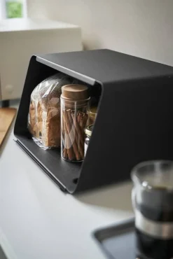 Yamazaki Ruoansäilytys Ja Järjestys*leipälaatikko + irtokansi Tower musta