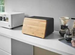 Yamazaki Ruoansäilytys Ja Järjestys*leipälaatikko + irtokansi Tower musta