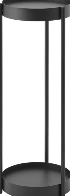 Yamazaki Huonekalut*sivupöytä Tower pyörillä musta