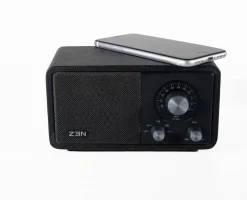 Z3N Radiot Ja Kelloradiot*radio R10 musta nahka